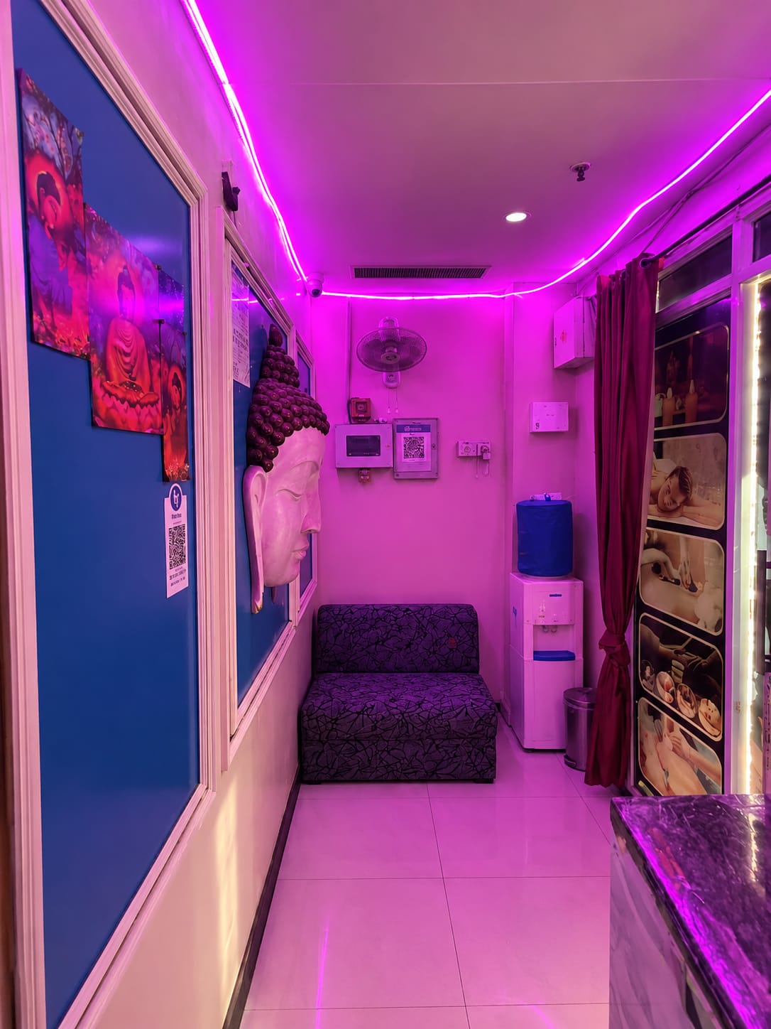 Crystal Spa spa area